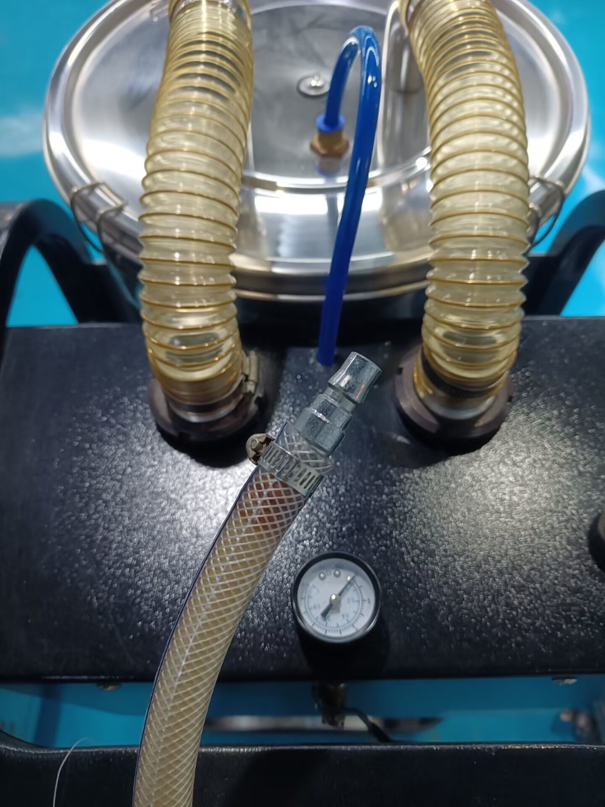 气动工业吸尘器接气口