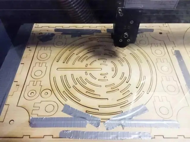 木板激光切割滤筒除尘器